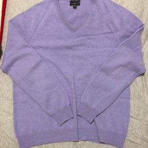 Purple a Cashmere Sweater